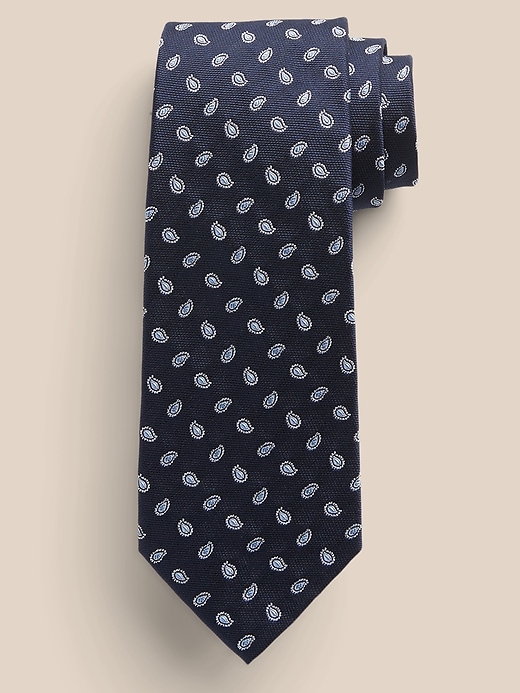 Oxford Paisley Silk Tie