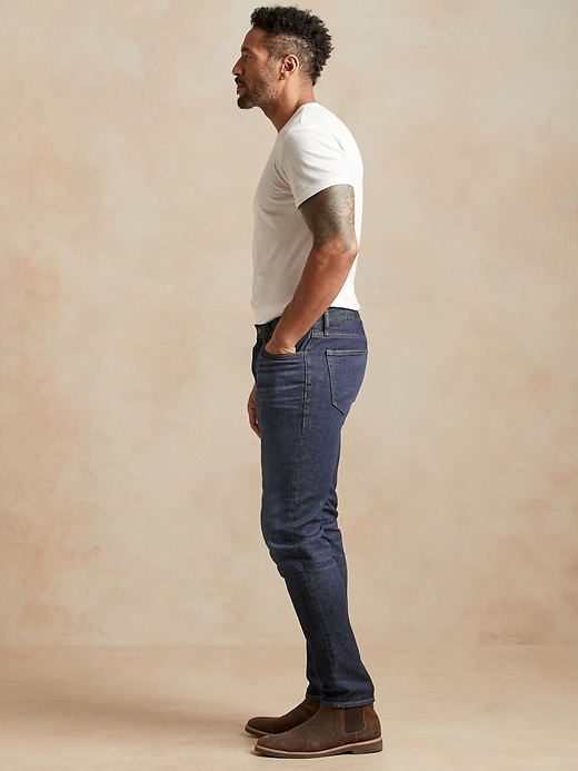 Image number 4 showing, Tapered Organic Jean