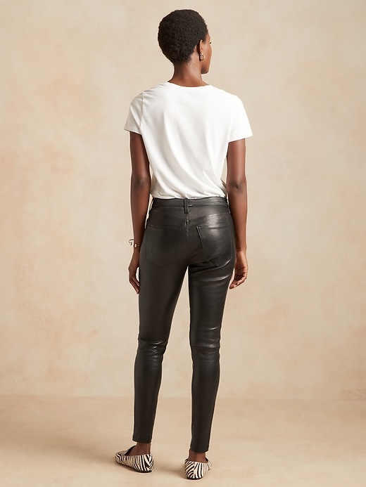 Image number 3 showing, The Skinny Leather Pant
