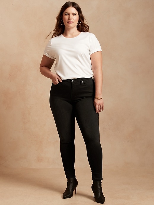 Image number 5 showing, Mid-Rise Skinny Soft Sculpt Jean