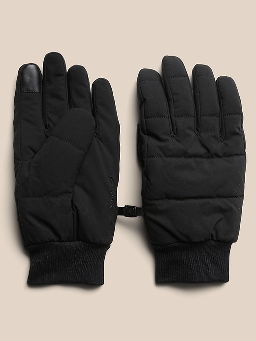 Banana Republic Motion Tech Quilted Gloves. 1