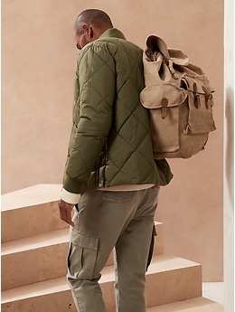 Reversible Quilted Bomber Jacket | Banana Republic