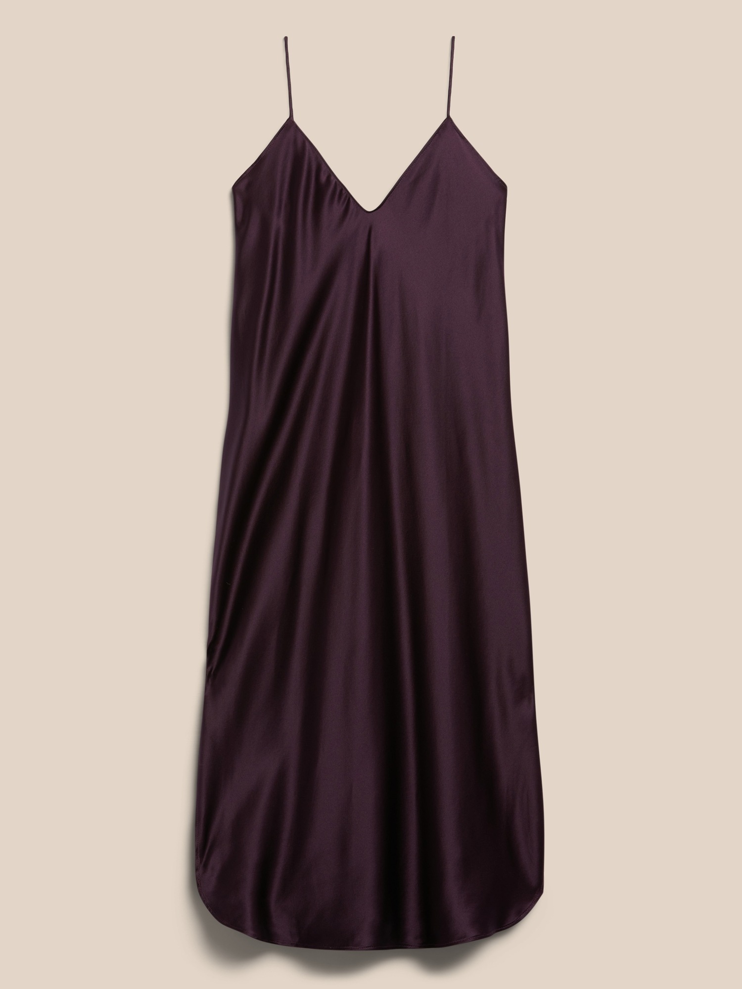 Silk Slip Dress Banana Republic