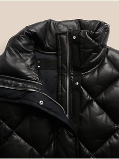 トップス NUTEMPEROR PU LEATHER PUFFER DOWN V cn27727634.jpg