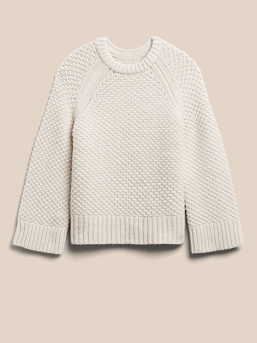 Merino Honeycomb Stitch Sweater | Banana Republic