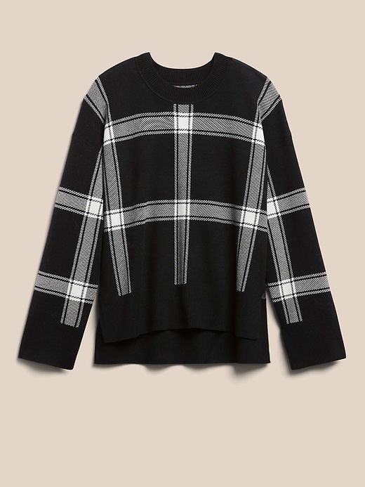 Image number 4 showing, Plaid Sweater