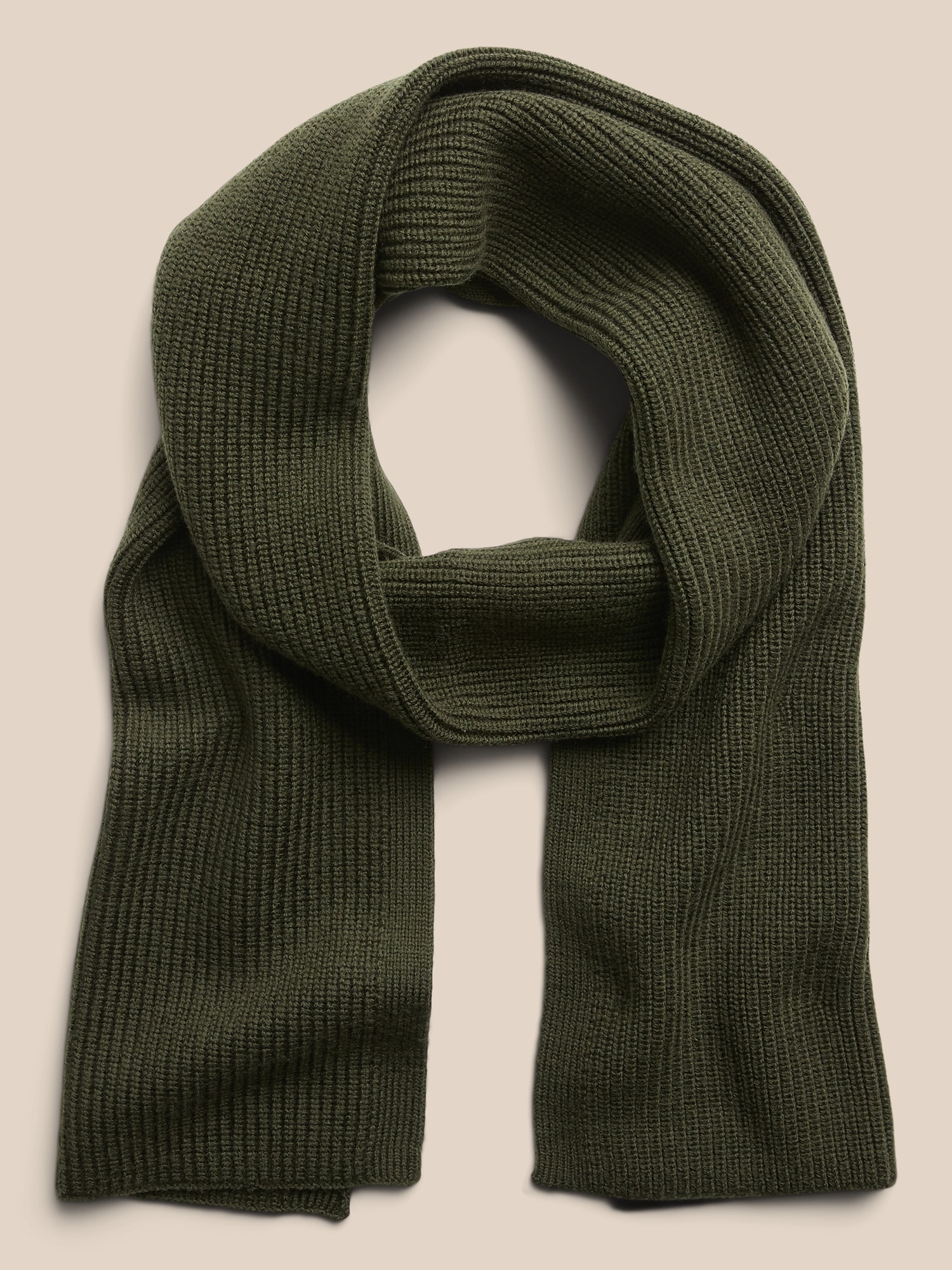 Ribbed Merino Scarf - 500075185140 - Clothing Accessories Soft and warm, this beautiful scarf uses a ribbed- sku 500075185140