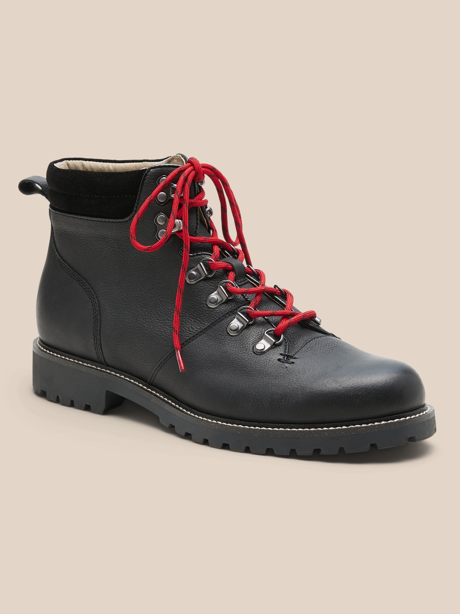 Drayk Leather Boot - 500075710052 - Shoes A modern version of a climbing-style boot, crafted sku 500075710052