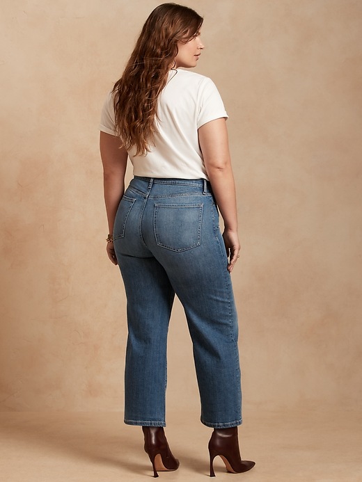 Image number 6 showing, The Wide-Leg Crop Jean