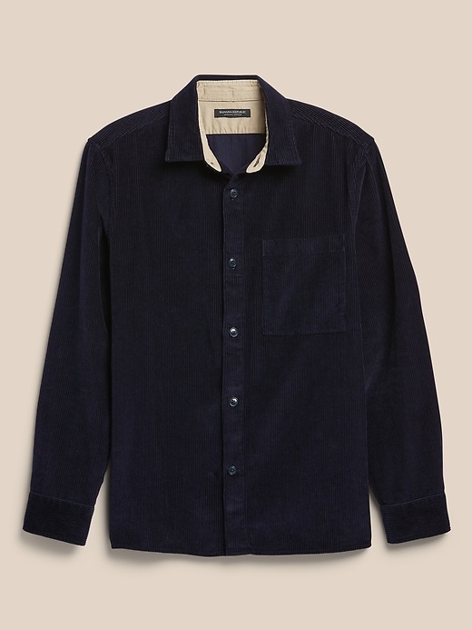 Image number 4 showing, Organic Cotton Corduroy Shirt Jacket