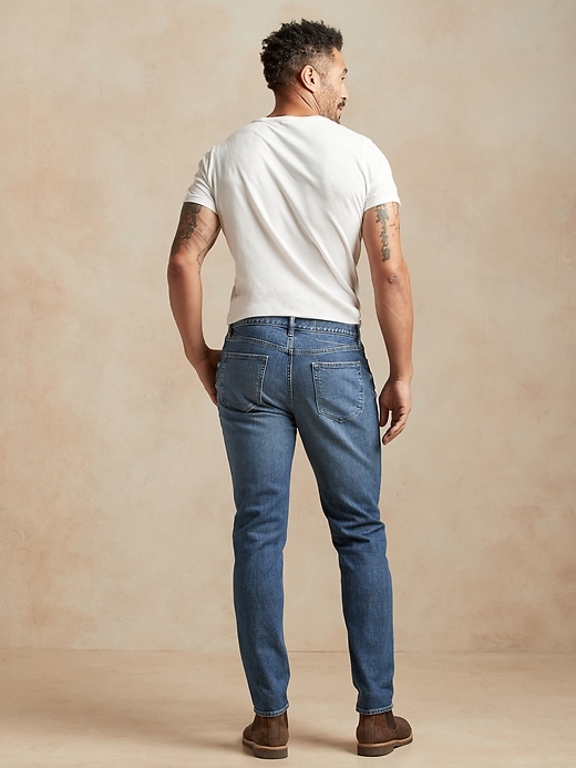 Image number 4 showing, Tapered Organic Cotton Jean