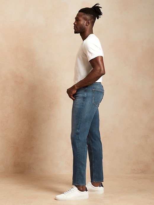 Image number 7 showing, Tapered LUXE Traveler Jean