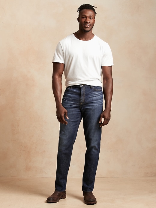 Image number 5 showing, Tapered Organic Jean