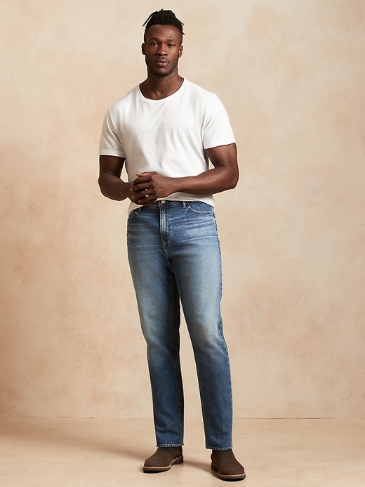 Image number 6 showing, Tapered Organic Cotton Jean