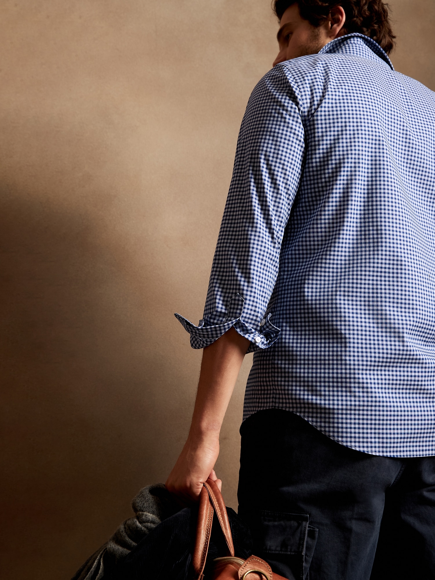 Slim NonIron Dress Shirt Banana Republic