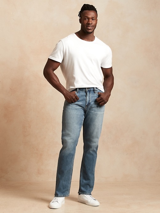 Image number 6 showing, Straight Organic Cotton Jean
