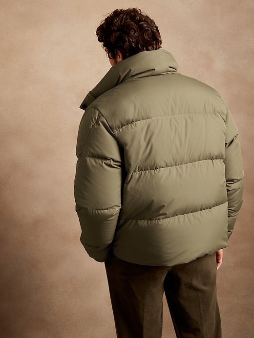Water-Repellent Puffer Jacket