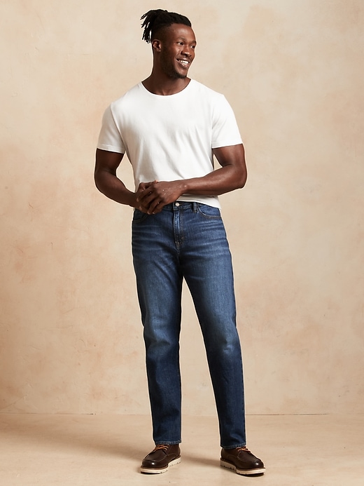 Image number 5 showing, Straight Organic Cotton Jean