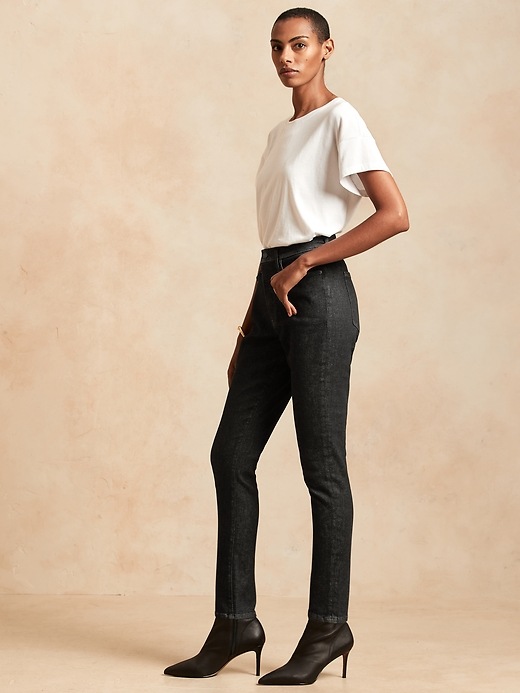 Image number 4 showing, High + Skinny Super-Stretch Jean