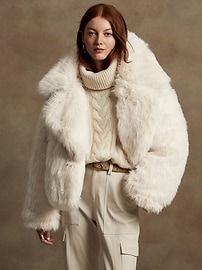 reversible fur coat