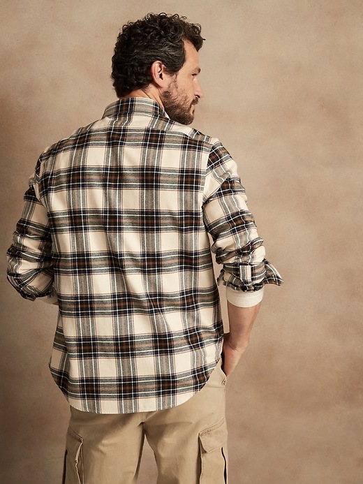 Image number 2 showing, Untucked Standard-Fit Flannel Shirt