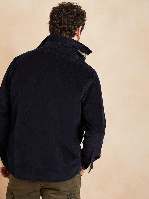 Image number 2 showing, Organic Cotton Corduroy Shirt Jacket