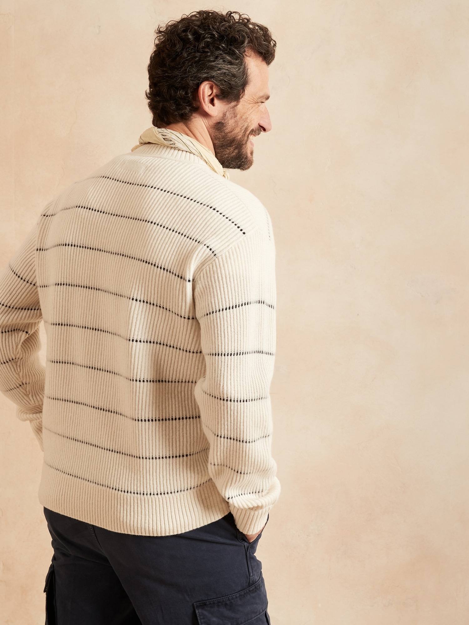 Renzo Mariner Stripe Sweater | Banana Republic