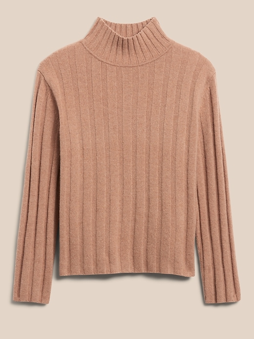 Image number 4 showing, Italian Merino Turtleneck Sweater