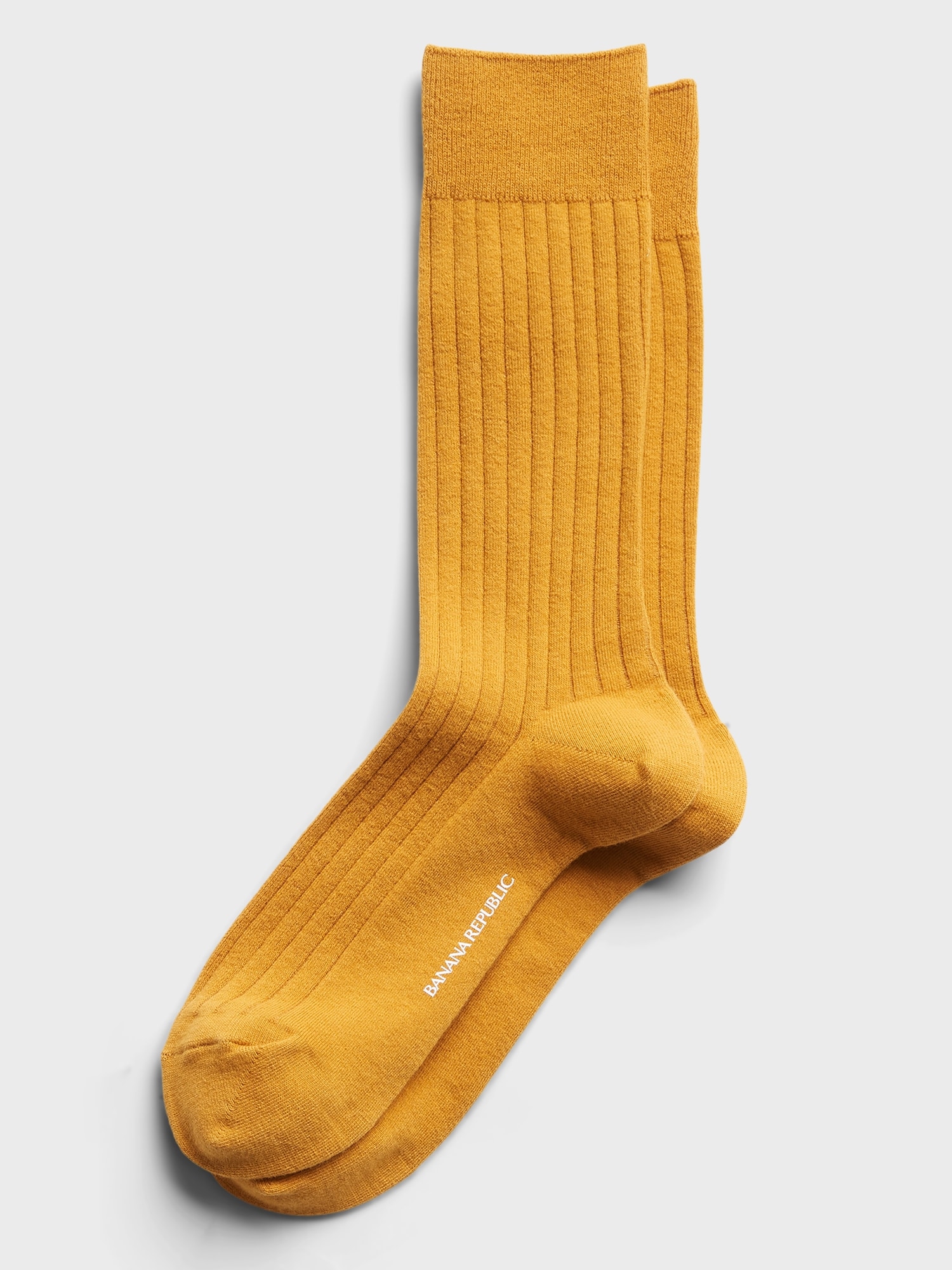 Solid Ribbed Sock | Banana Republic