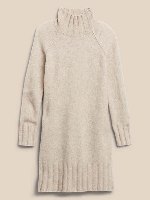 Mock-Neck Sweater Dress | Banana Republic