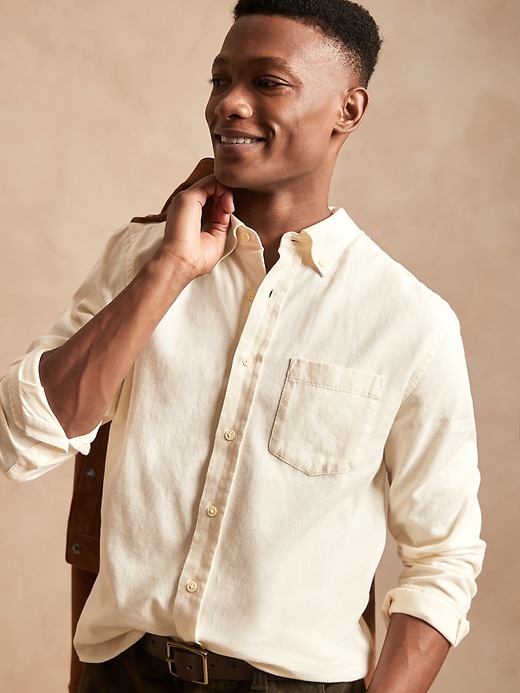 Image number 3 showing, Untucked Standard-Fit Flannel Shirt