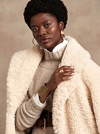Mock-Neck Sweater Dress | Banana Republic