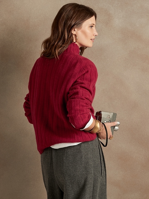 Image number 2 showing, Italian Merino Turtleneck Sweater