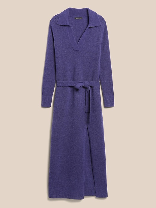 Image number 4 showing, Johnny-Collar Sweater Dress