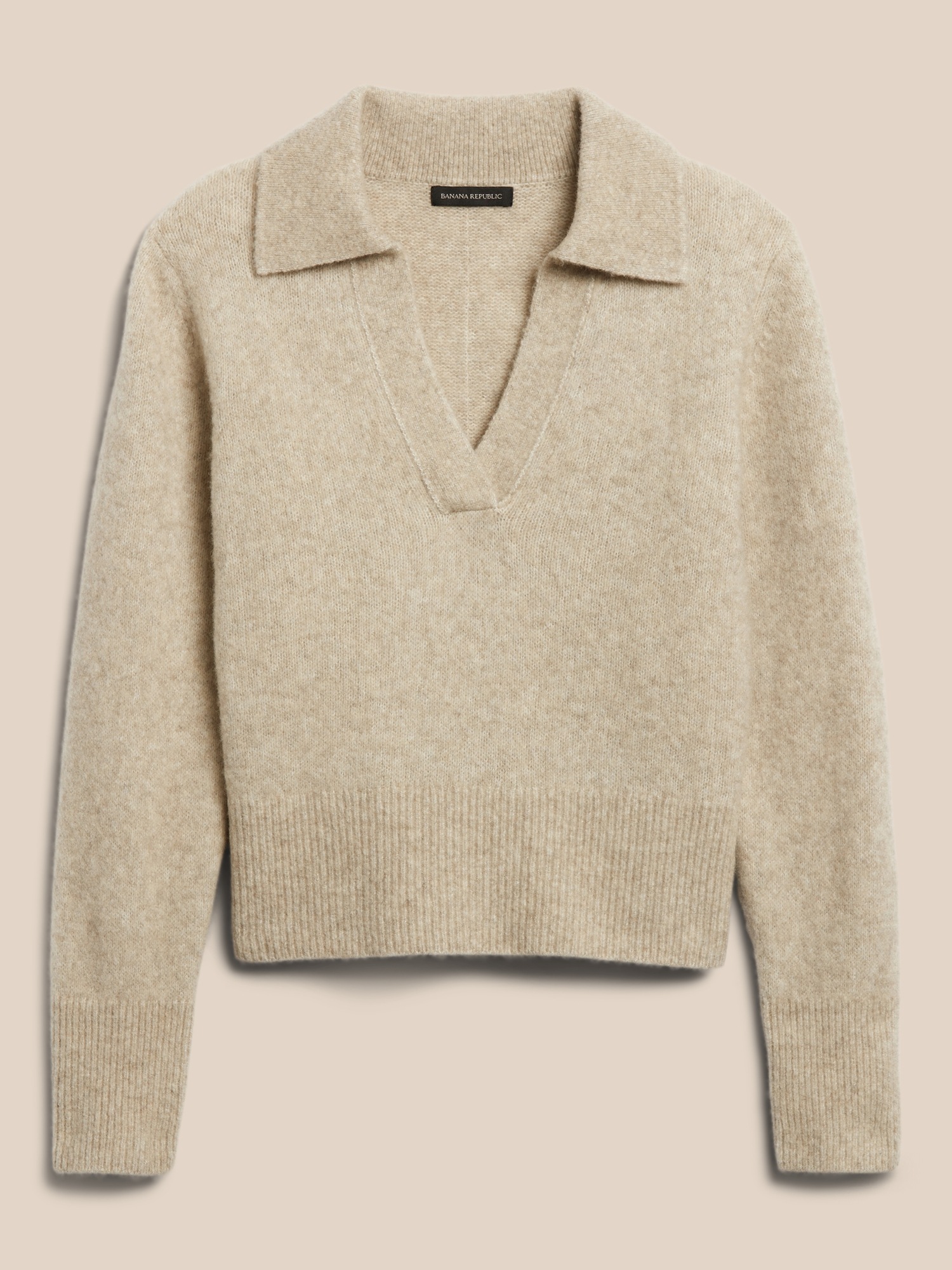 Wool-Blend Sweater Polo | Banana Republic