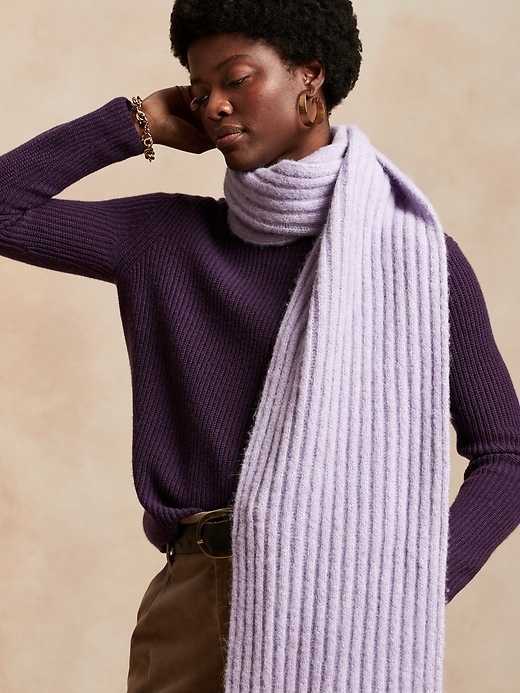 Image number 6 showing, Cashmere Ribbed Sweater