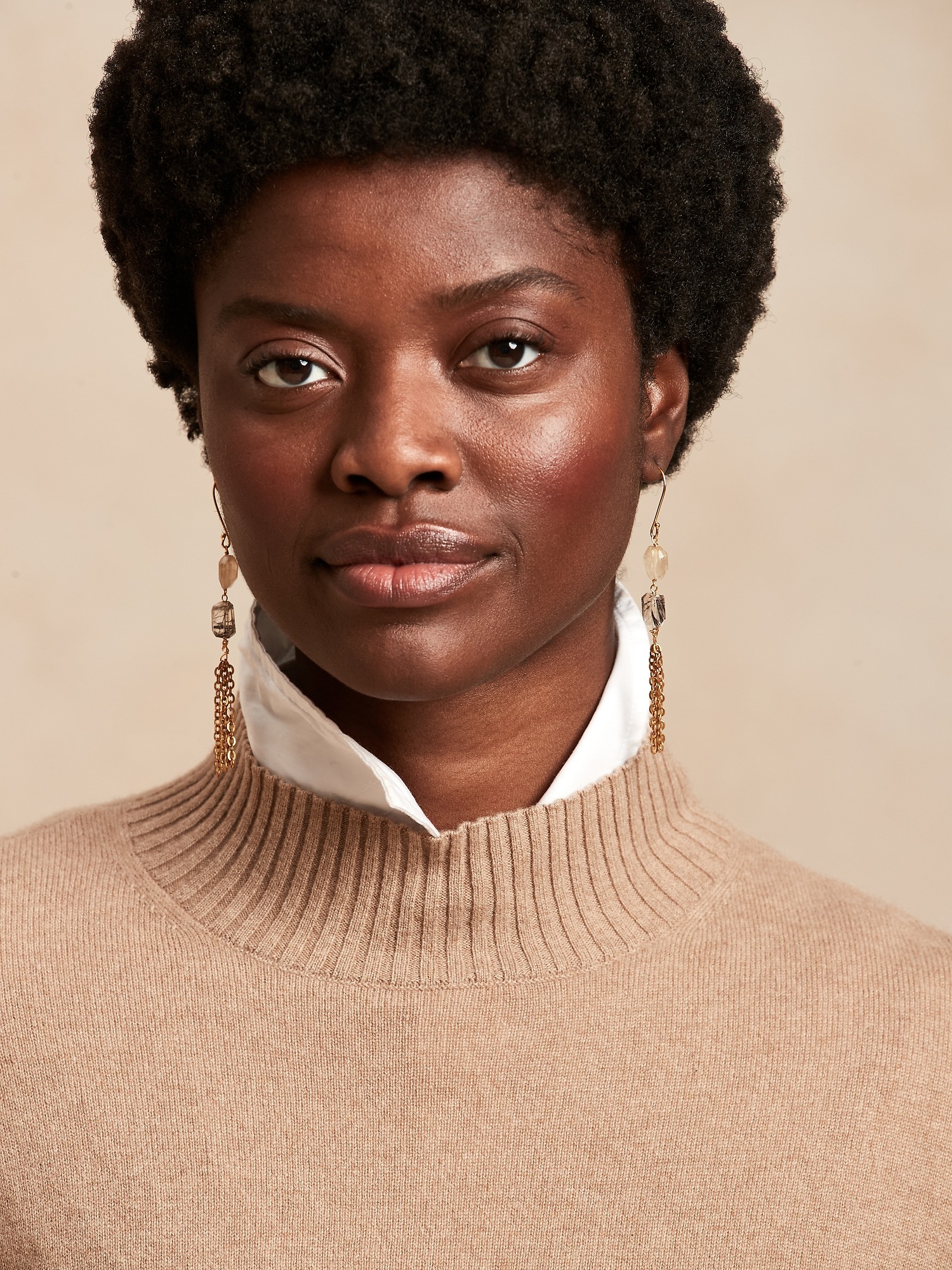 Quartz Tassel Earrings Aureus + Argent Banana Republic