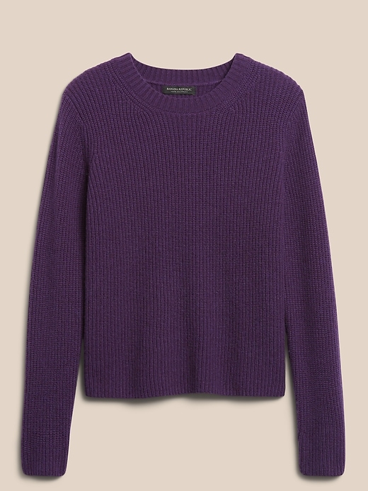 Image number 7 showing, Cashmere Ribbed Sweater