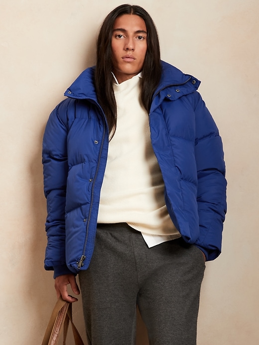 Image number 1 showing, Water-Repellent Puffer Jacket