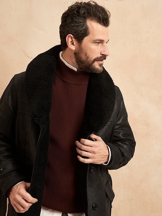 Image number 3 showing, Rifugio Leather Coat