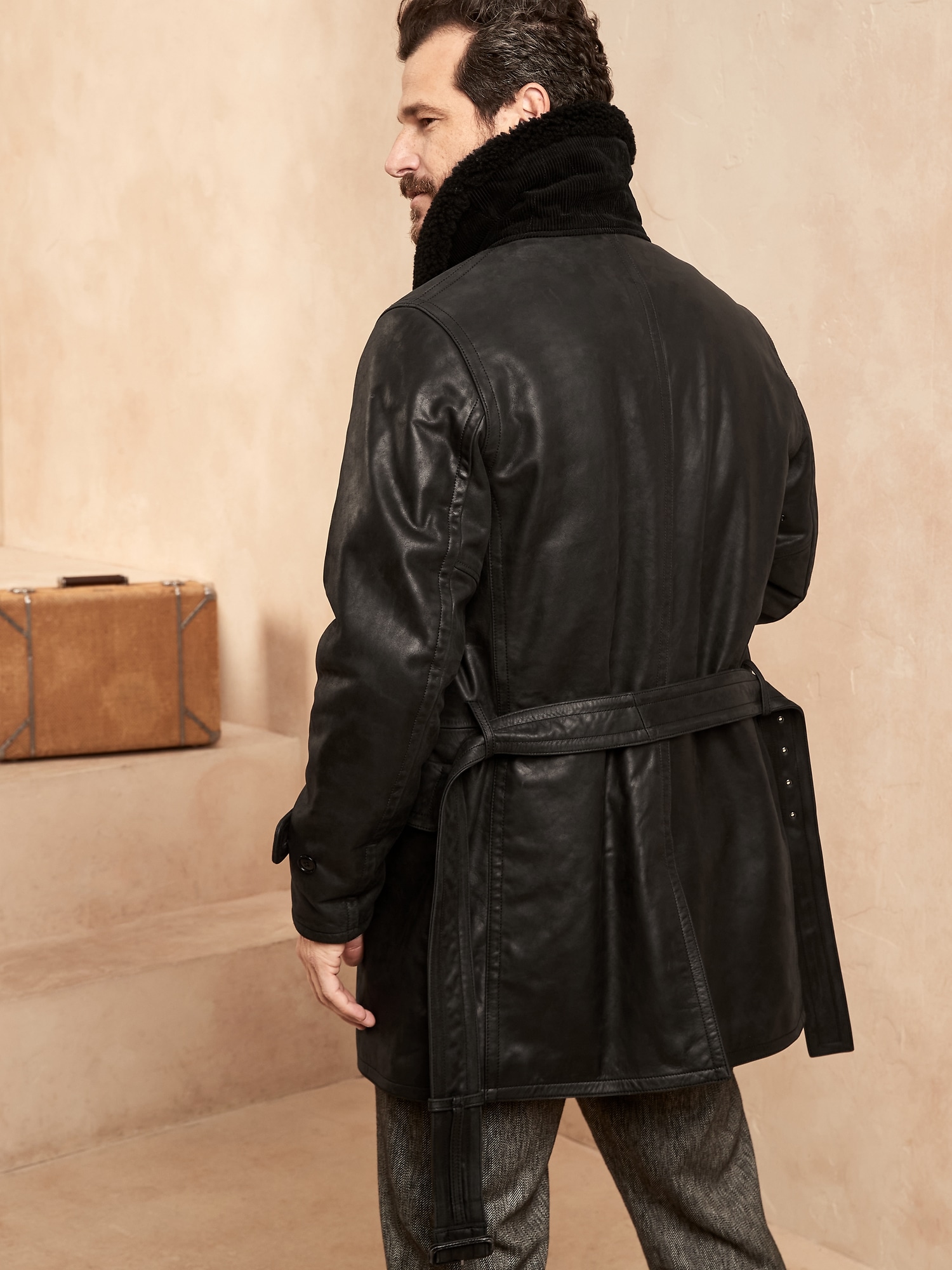 Rifugio Leather Coat