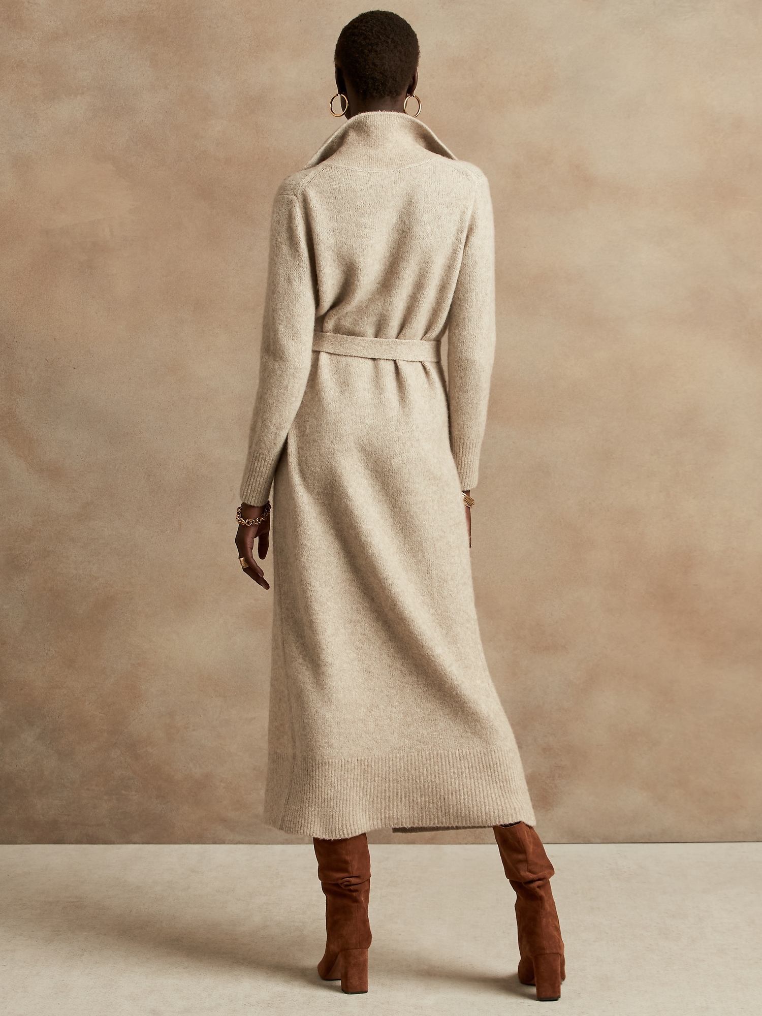 JohnnyCollar Sweater Dress Banana Republic