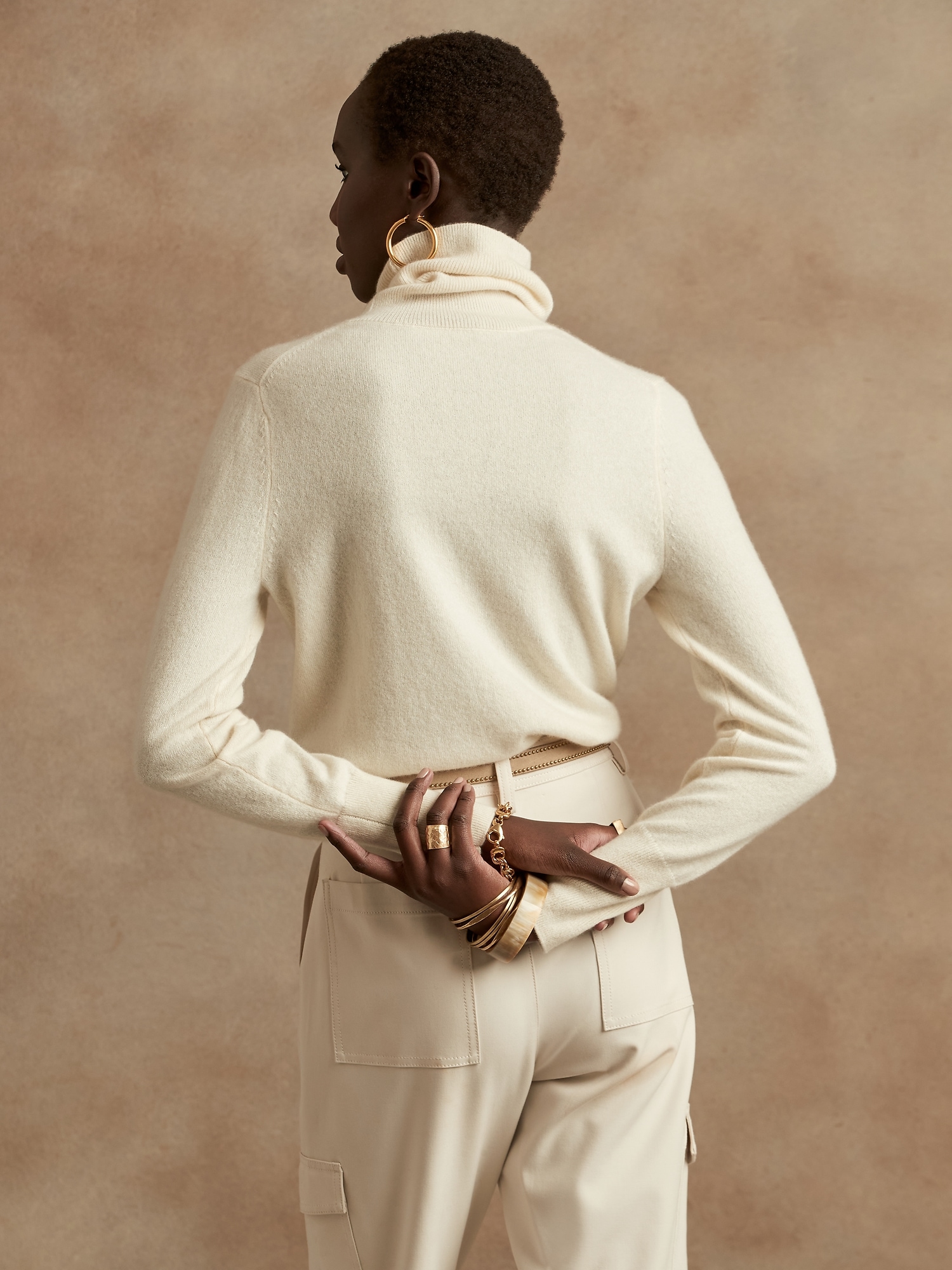 Cashmere Turtleneck Sweater Banana Republic