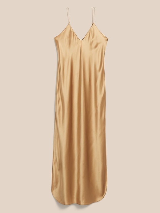 Image number 7 showing, Silk Maxi Slip Dress