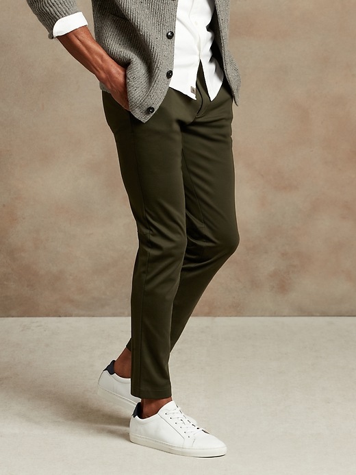 Image number 1 showing, Slim LUXE City Pant with Core Temp