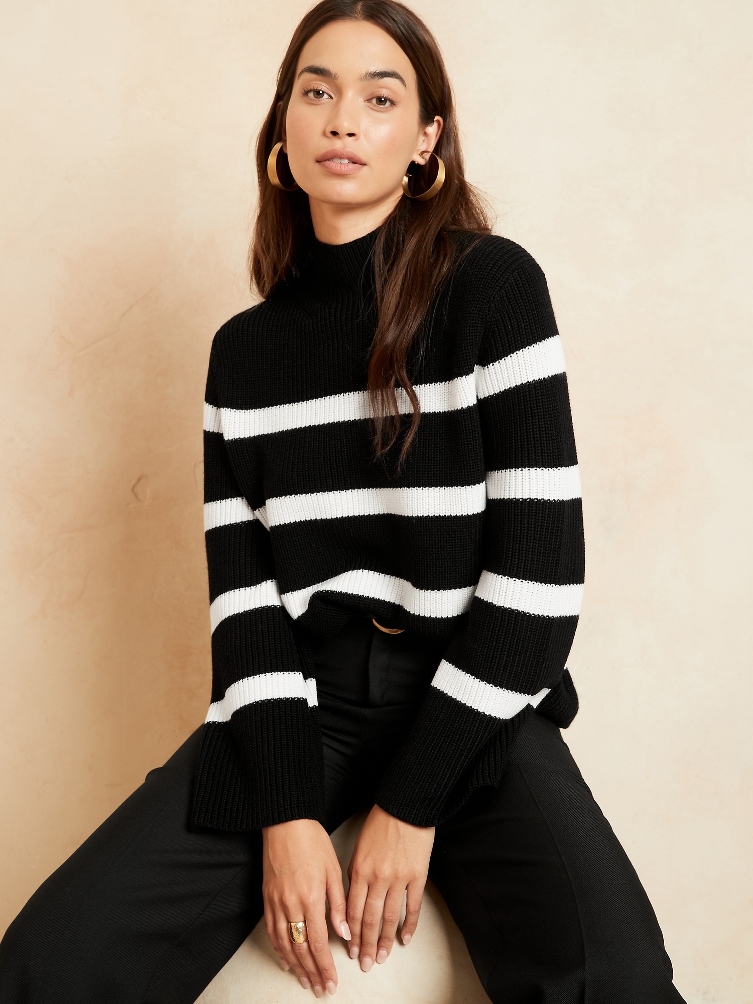 Mariner Stripe Sweater | Banana Republic