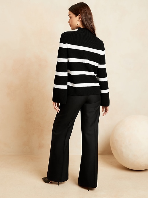 Buy Banana republic black White Striped