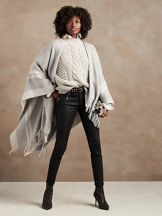 Banana Republic - Mid + Skinny Coated Jean