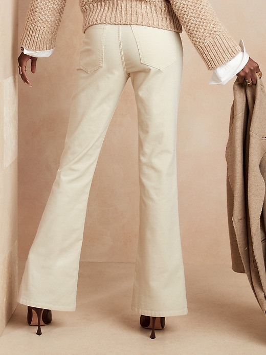 Image number 2 showing, High-Rise Flare Corduroy Pant