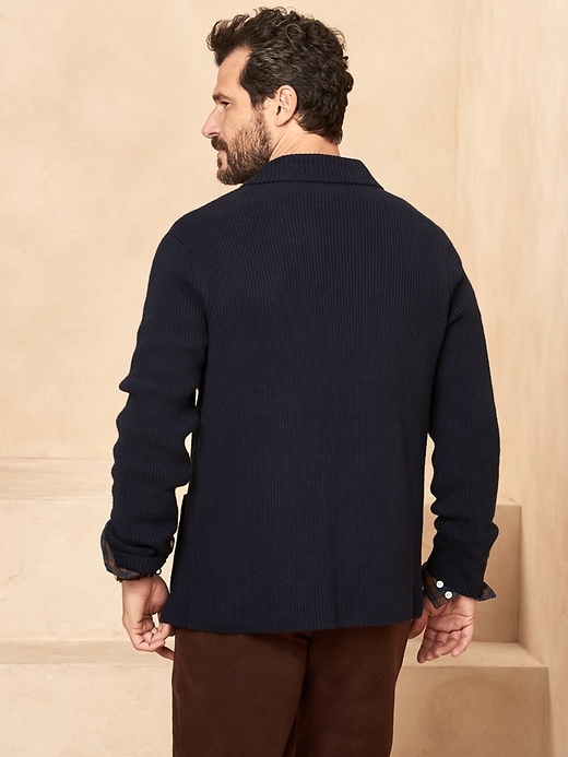 Image number 2 showing, Oversized Sweater Blazer